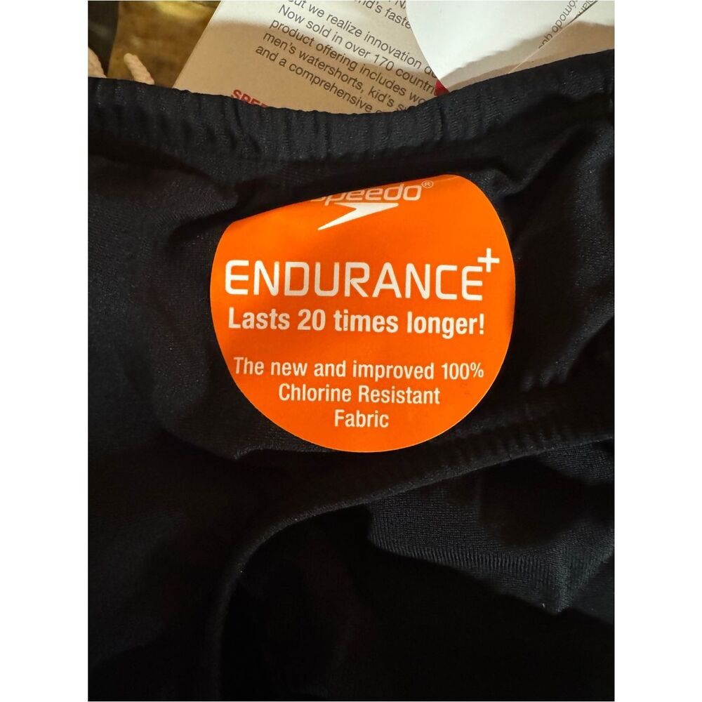 Speedo Endurance Men's Black Brief NWT - Picture 4 of 6